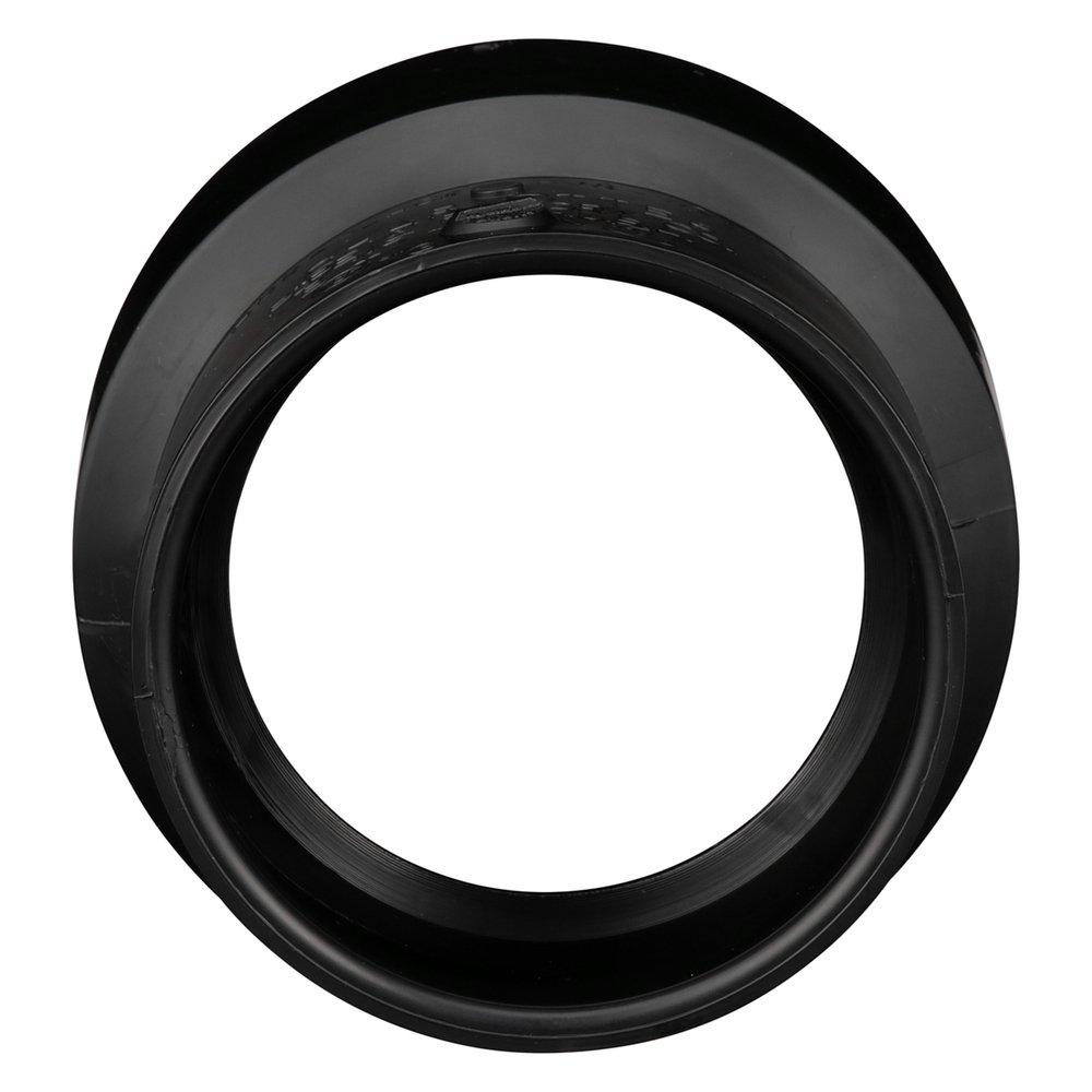 Black ABS DWV Spigot x S&D Spigot Adapter Coupling 
