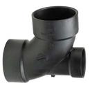 Black ABS DWV 90&deg; Elbow With Low Heel Inlet 
