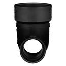 Black ABS DWV 90&deg; Street Elbow with Low Heel Inlet 