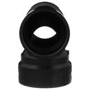 Black ABS DWV Double 90&deg; Elbow 