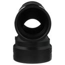Black ABS DWV Double 90&deg; Elbow 