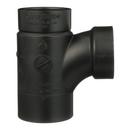 Black ABS DWV Street Sanitary Tee 