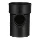 Black ABS DWV Street Sanitary Tee 