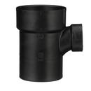 Black ABS DWV Street Sanitary Tee 