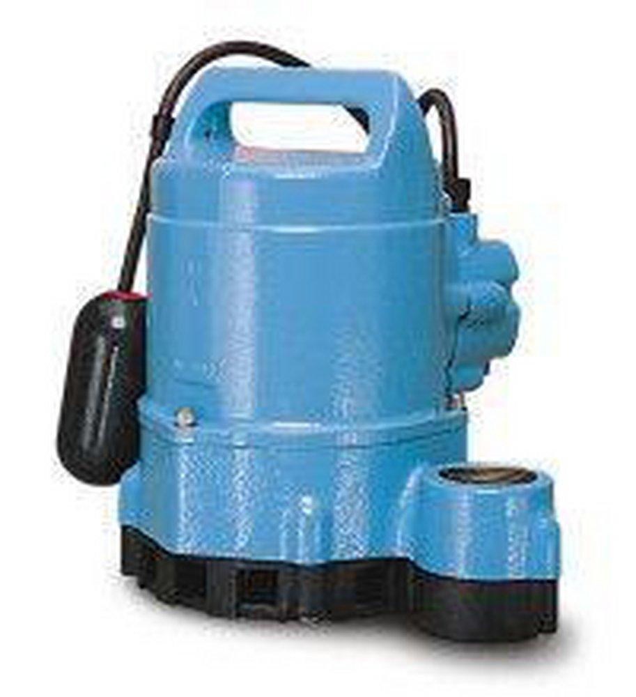 Little Giant 115V Cast Iron Effluent Pump with 15 in. Cord 