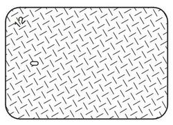 Steel Check Lid with Reader Water