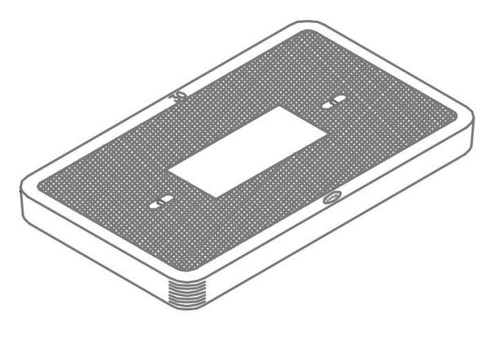 Christy Concrete Products 2 x 13-3/4 in. Reinforced Concrete Lid for Water 