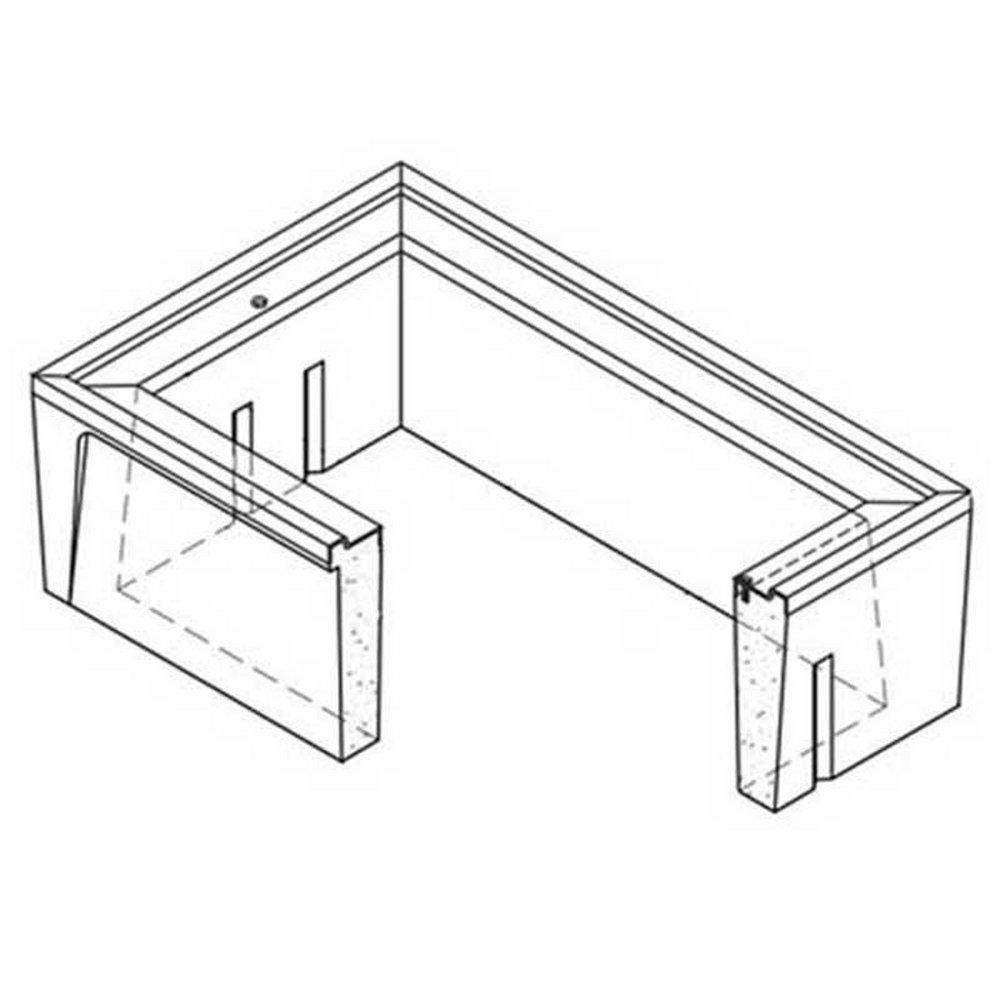 Christy Concrete Products Utility Curb Box 