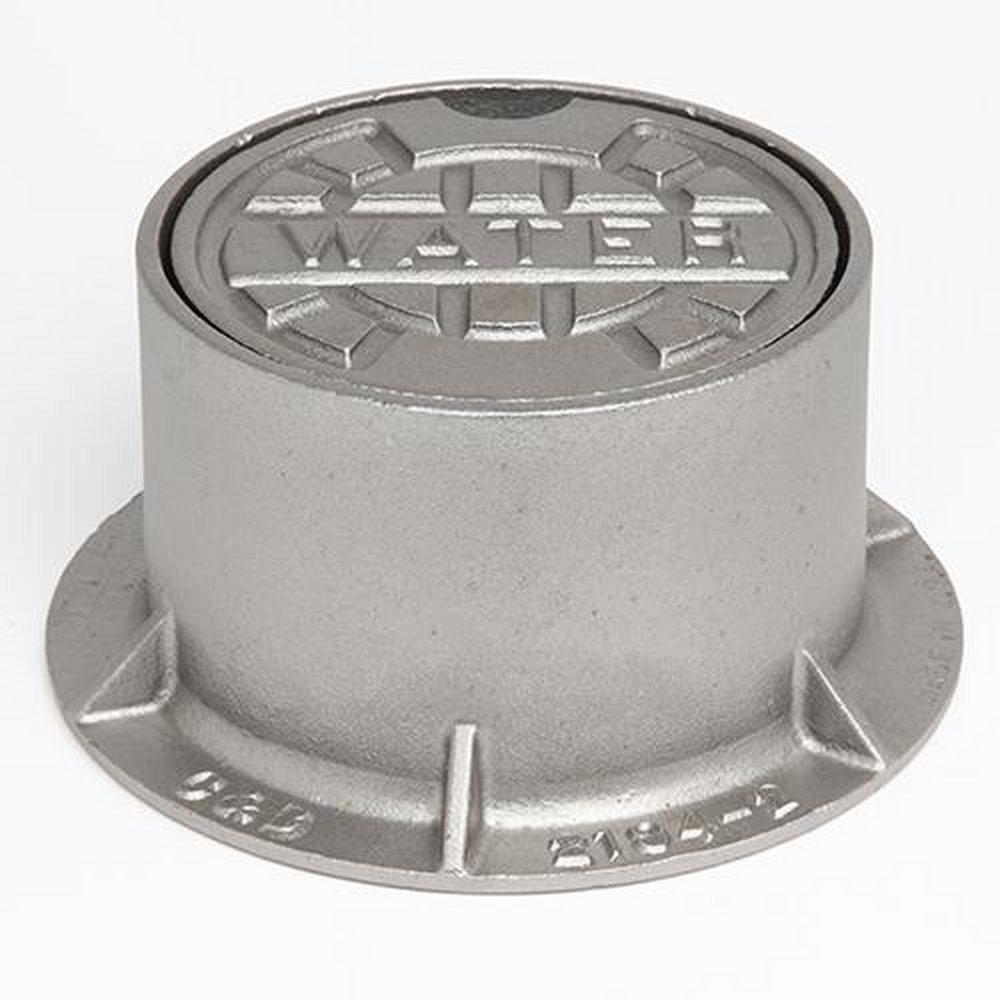 Christy Concrete Products Cast Iron Valve Box Lid for F8 Box 