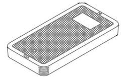 2 x 10-1/2 x 20-5/8 in. Concrete Water Meter Lid