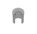 9-5/8 in. Cast Iron Valve Box Lid Cover for Sewer