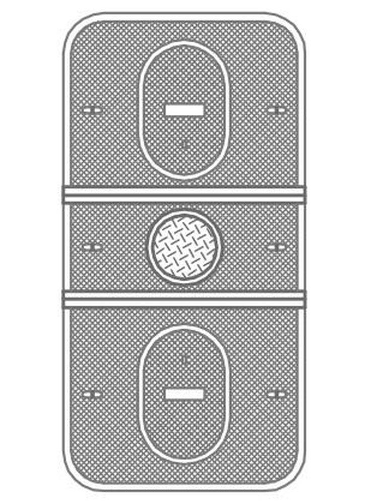 Christy Concrete Products 30-1/8 in. Concrete Lid 