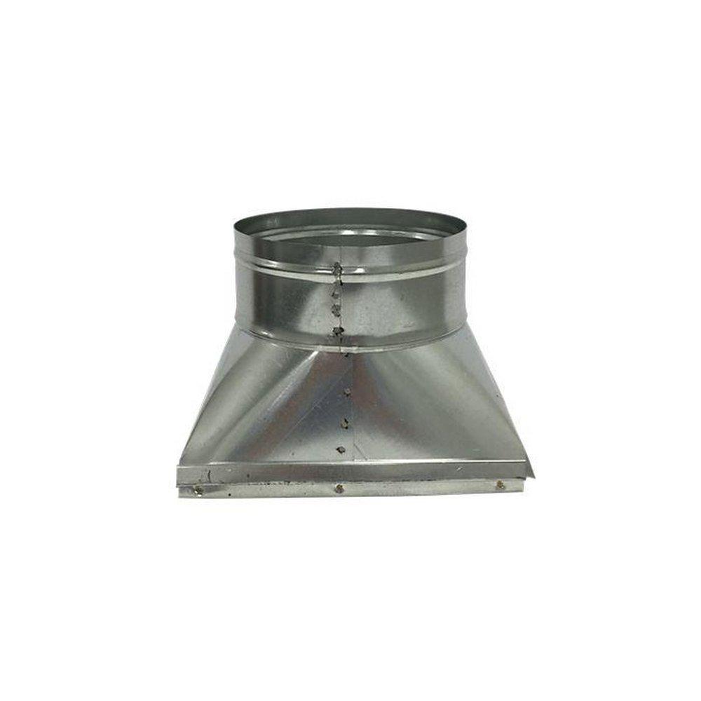 Air Duct Products 3-1/4 x 10 in. Straight Boot Galvanized Steel 30 ga 