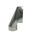 Air Duct Products 6 x 6 in. 90 Degree Boot Galvanized Steel 30 ga 