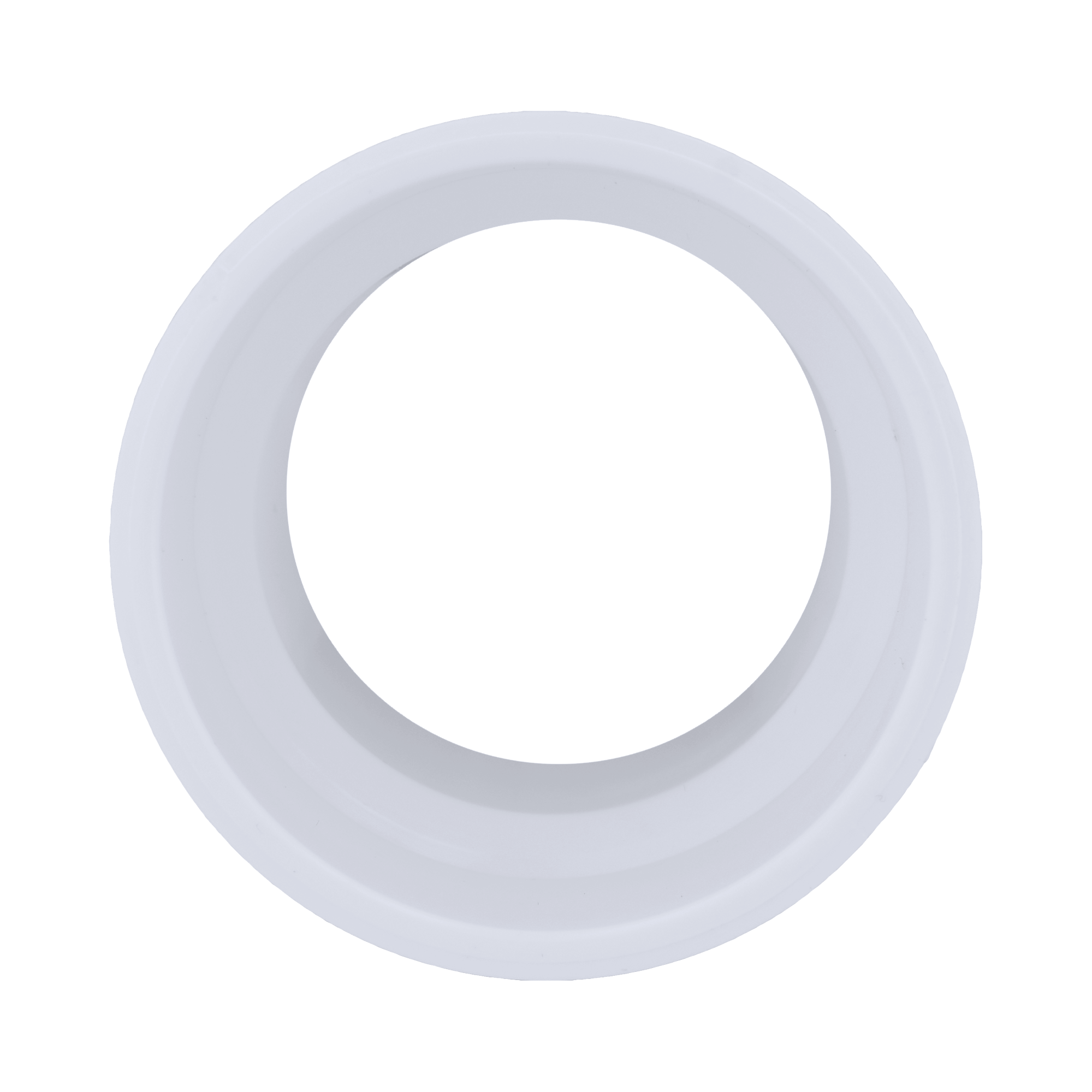 White Spigot x Hub PVC DWV Sewer Adapter 