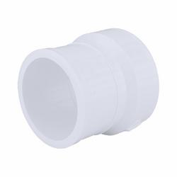 2 in. PVC DWV No-Hub Adapter