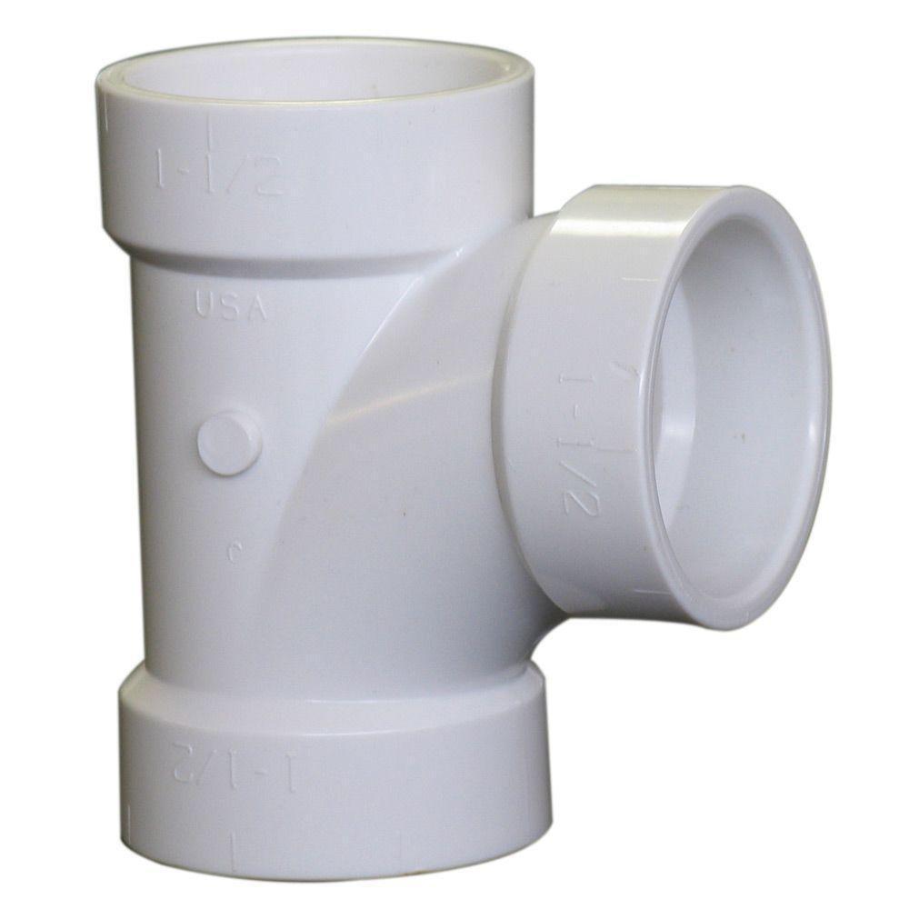 Georg Fischer Corporation Socket Straight and Sanitary HDPE and Polypropylene Tee 