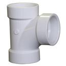 4 in. Socket Straight and Sanitary HDPE and Polypropylene Tee