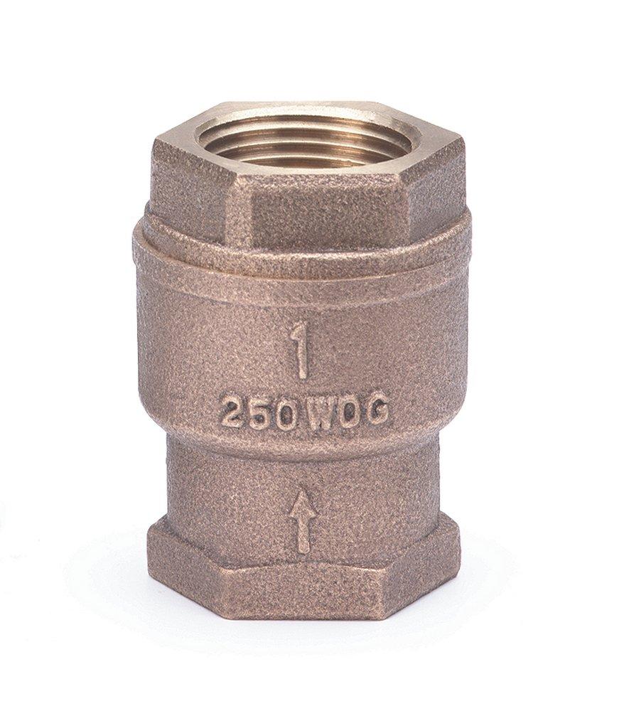 Milwaukee Valve Cast Bronze Threaded Spring Check Valve 