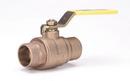 Milwaukee Valve Cast Bronze Standard Port Solder 600# Ball Valve 