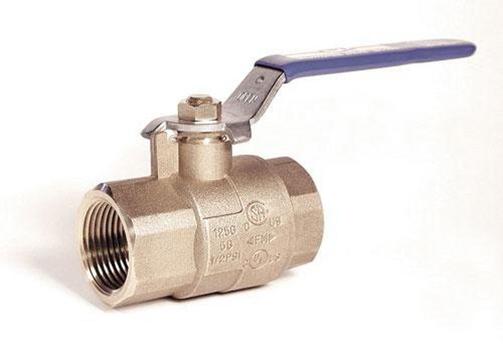 Milwaukee Valve Polished Chrome Forged Brass Full Port Threaded 600# Ball Valve 