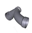 Georg Fischer Corporation Slip Polypropylene Long Turn Tee Wye 