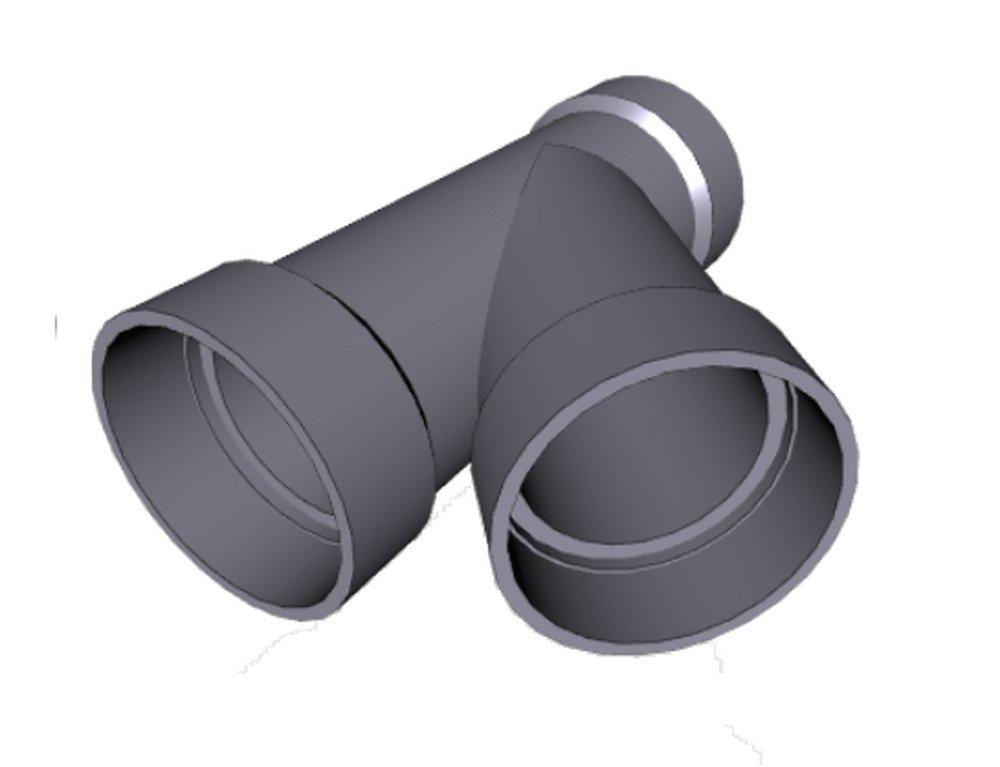 Georg Fischer Corporation Slip Polypropylene Double Wye 