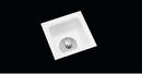 Commercial Enameling White 9 x 9 x 6 in. Floor Mount Cast Iron Floor Sink 