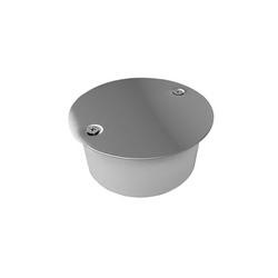 4 in. Snap-In Stainless Steel Cover