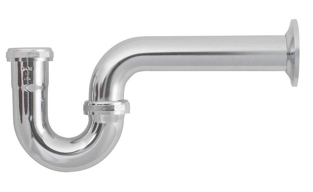 Sioux Chief Polished Chrome 1-1/2 17 Gauge CP P TRAP L/ CO 