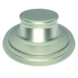 Brass Disposal Stopper in Satin Nickel - PVD