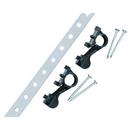 Water-Tite Black 26 in. Stabilizer Bar with Plastic Insulators for 3/4 in. CTS Black 