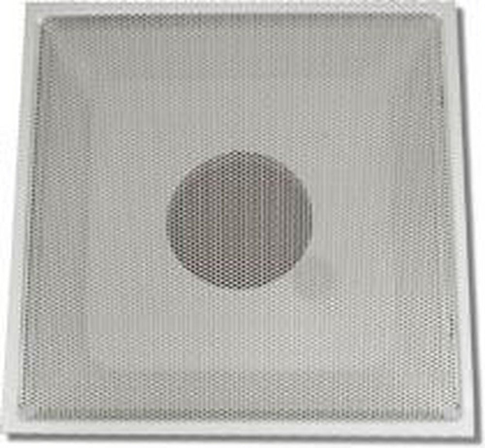 Shoemaker Manufacturing White Perforated T Bar Return Air Grille White 