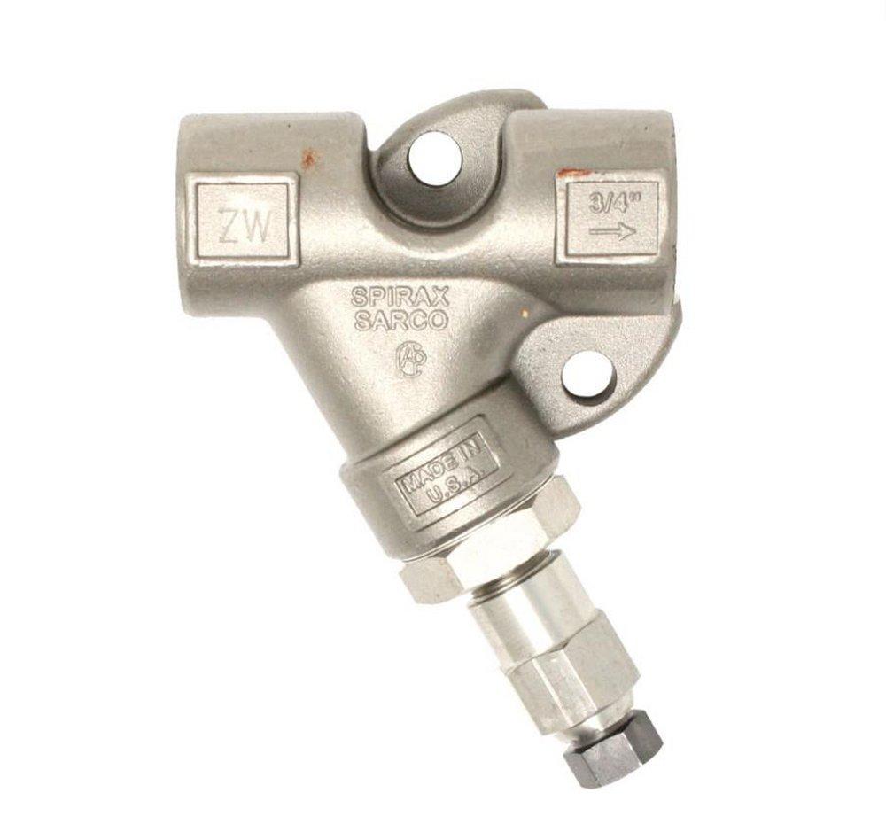 Spirax Sarco Stainless Steel NPT Strainer Connector and Blowdown Valve 