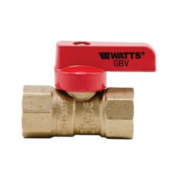 1/2 in. Brass FNPT T-Handle Gas Ball Valve
