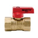 Watts Brass Brass FNPT T-Handle Gas Ball Valve 