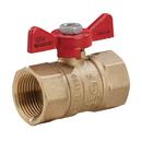 Watts Brass Brass FNPT T-Handle Gas Ball Valve 