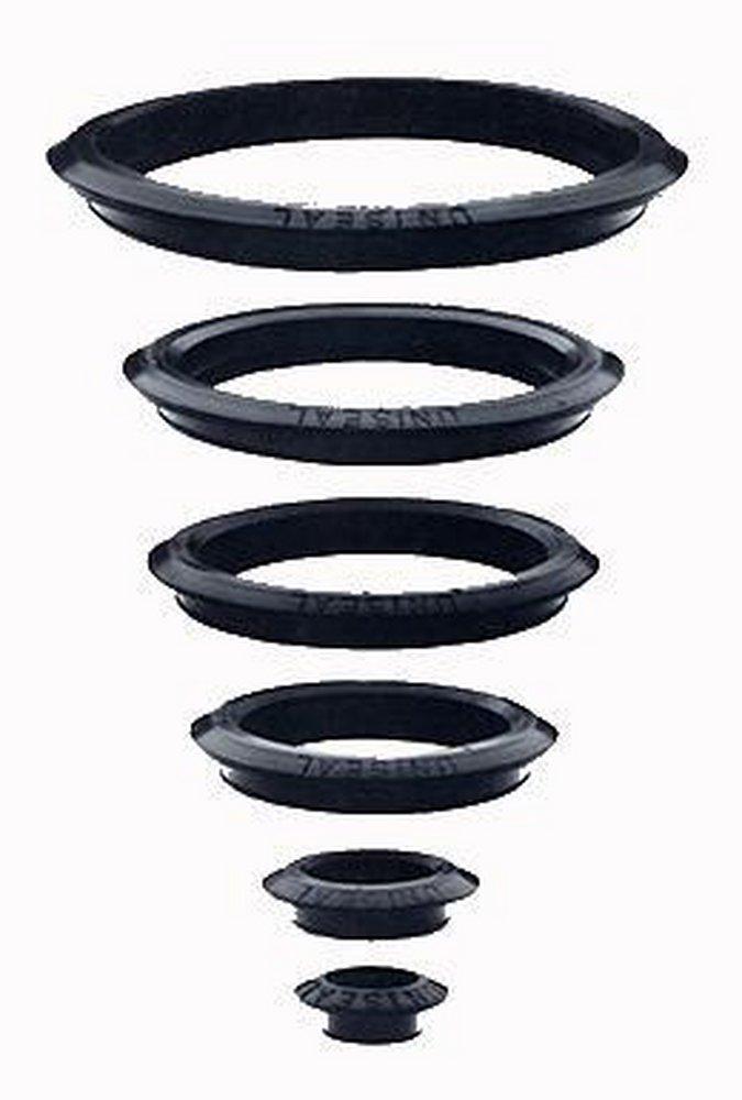 TOPP Black Plastic Pipe Seal Grommet 