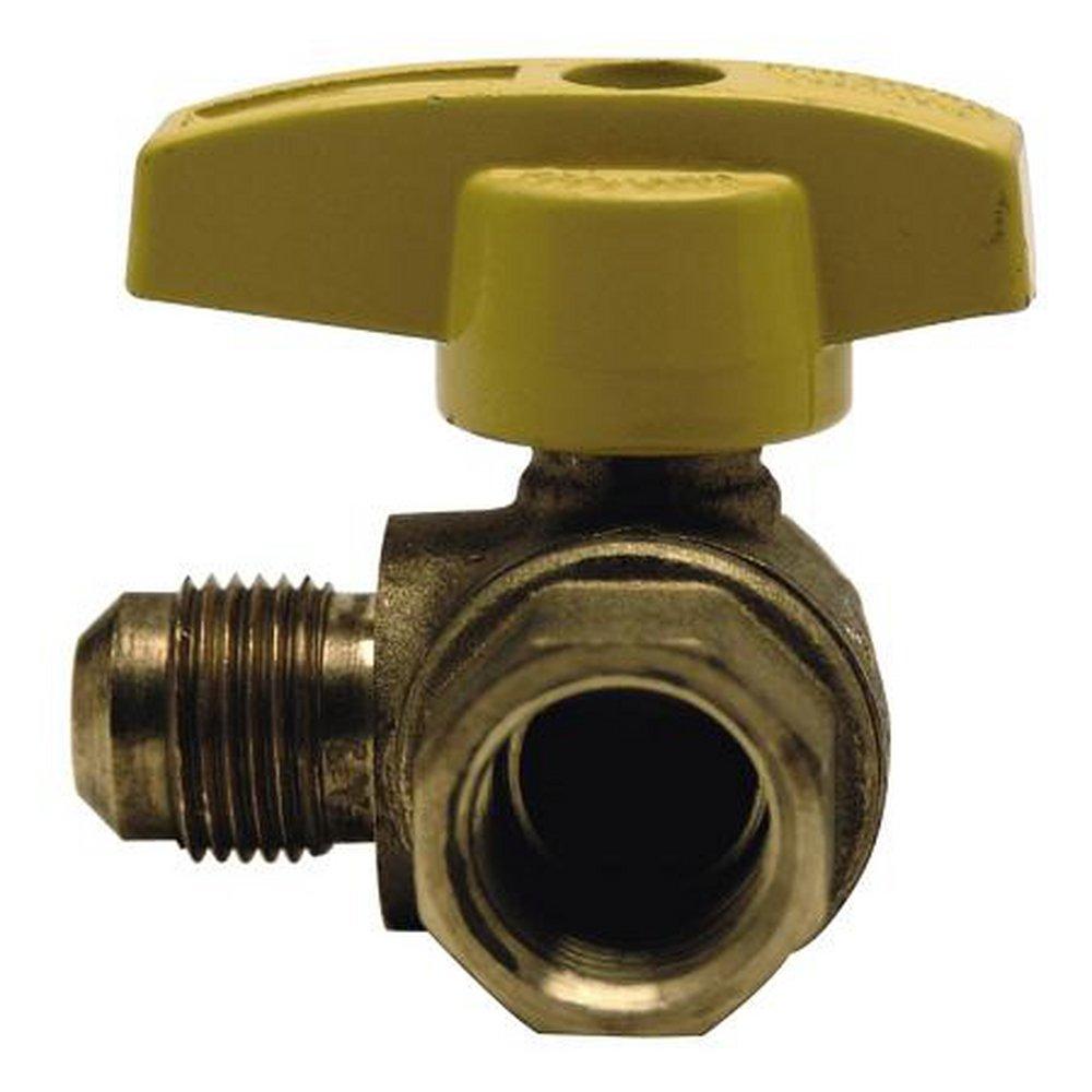 BrassCraft Brass Brass Flare x FIPT Quarter Turn T-Handle Gas Ball Valve 