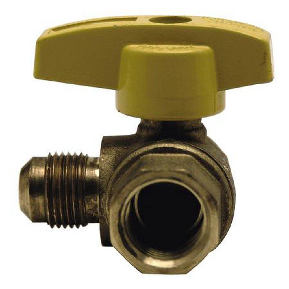 BrassCraft Brass Flare x FIPT T-Handle Gas Ball Valve 