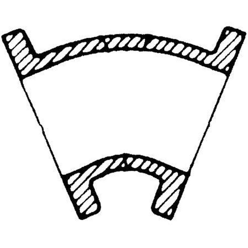 Flanged 125# Ductile Iron C110 Full Body 45 Degree Bend 