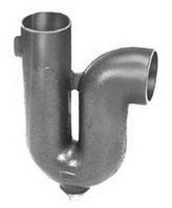 3 in. No-Hub Deep Seal P-Trap