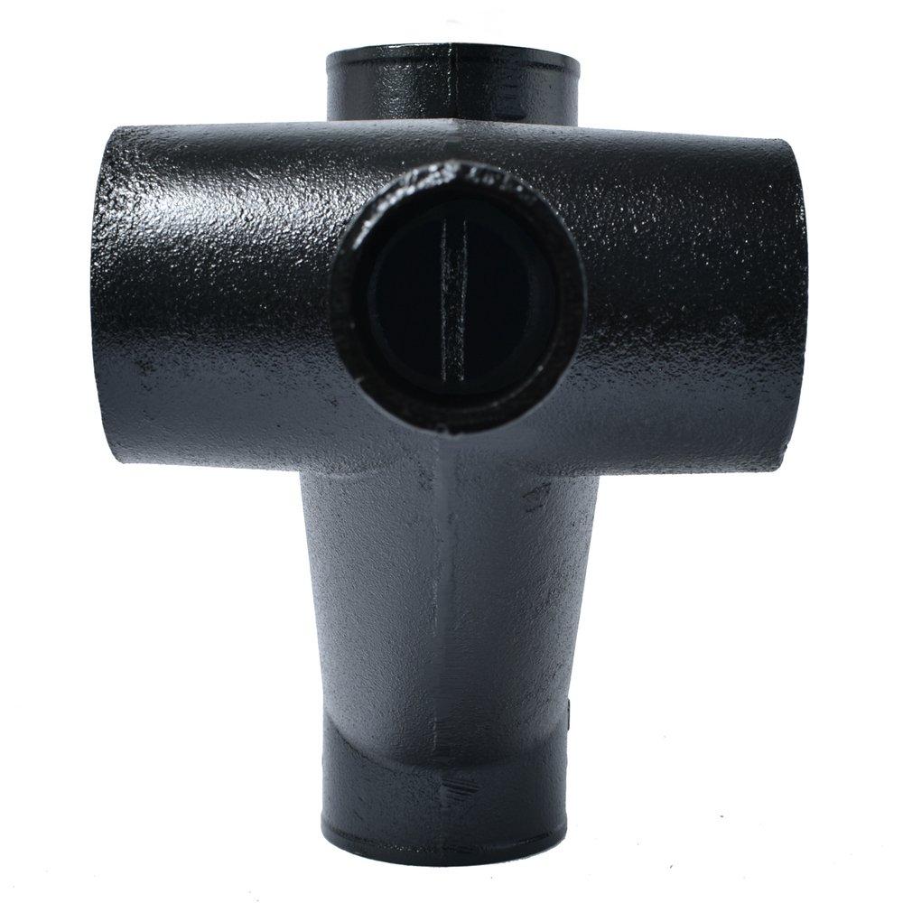 No Hub Cast Iron Reducing Figure 8 Double Fitting 