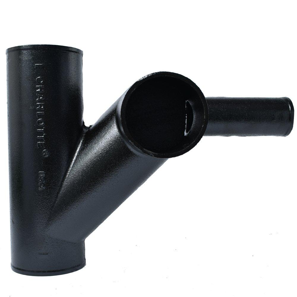 No Hub Cast Iron Reducing Figure 8 Double Fitting 