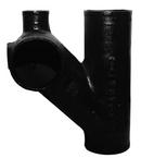 3 x 2 in. No Hub Cast Iron Reducing Figure 6 Double Fitting