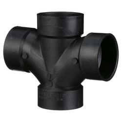 3 in. ABS DWV Double Sanitary Tee