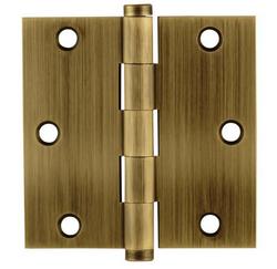 3.5 x 3.5 in. Square Corner Brass Hinge