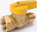 3/4 x 15/16 in. Forged Brass Flared x Female Lever Handle Gas Ball Valve