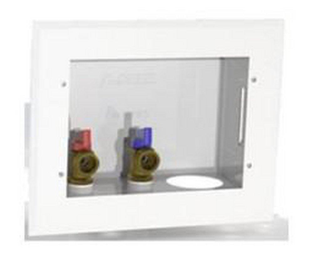 LSP Products Group Beige 8-11/32 in x 5-7/8 in x 3-17/32 in Washing Machine Supply Box 