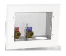 LSP Products Group Beige 8-11/32 in x 5-7/8 in x 3-17/32 in Washing Machine Supply Box 